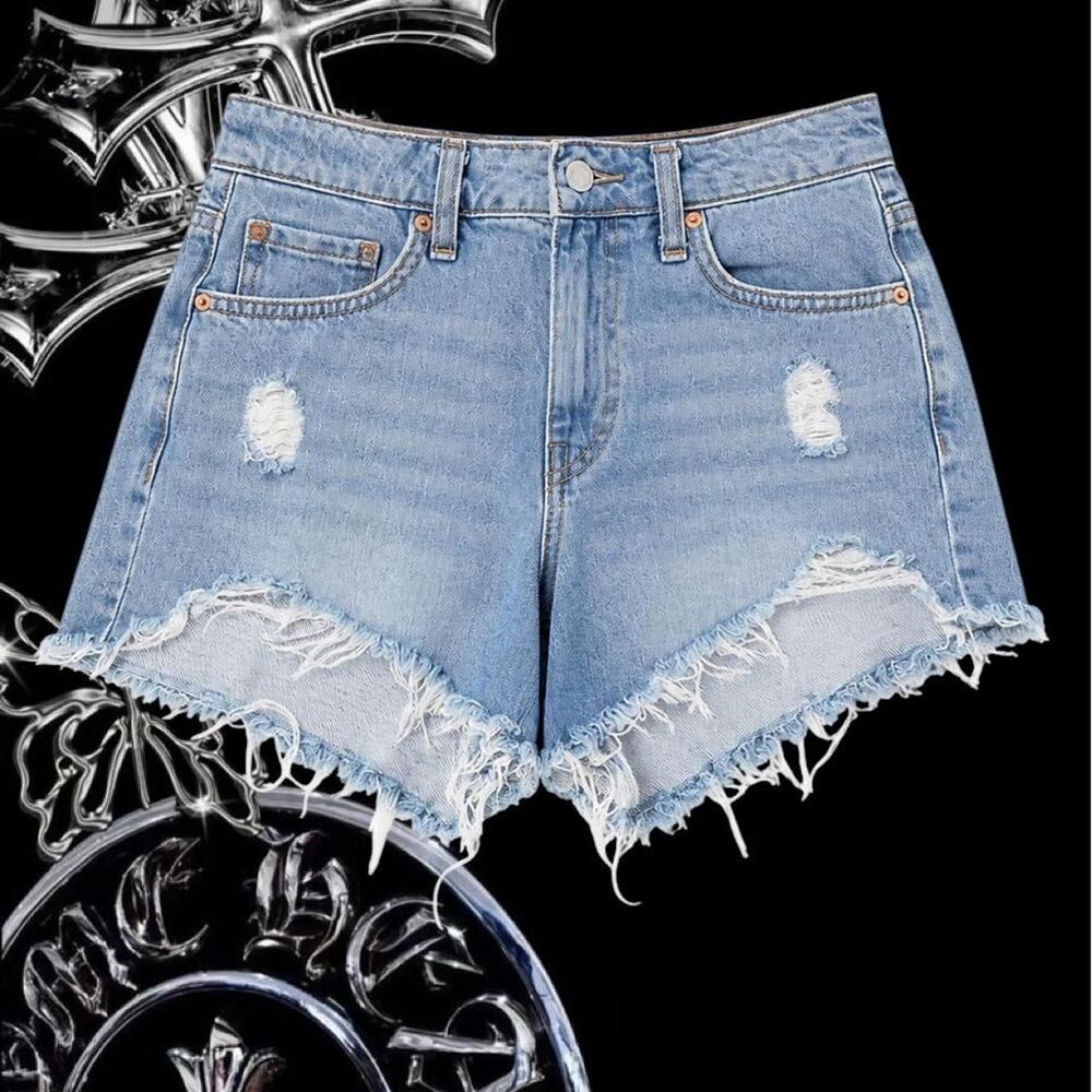 Forever-21 Women's Blue Shorts